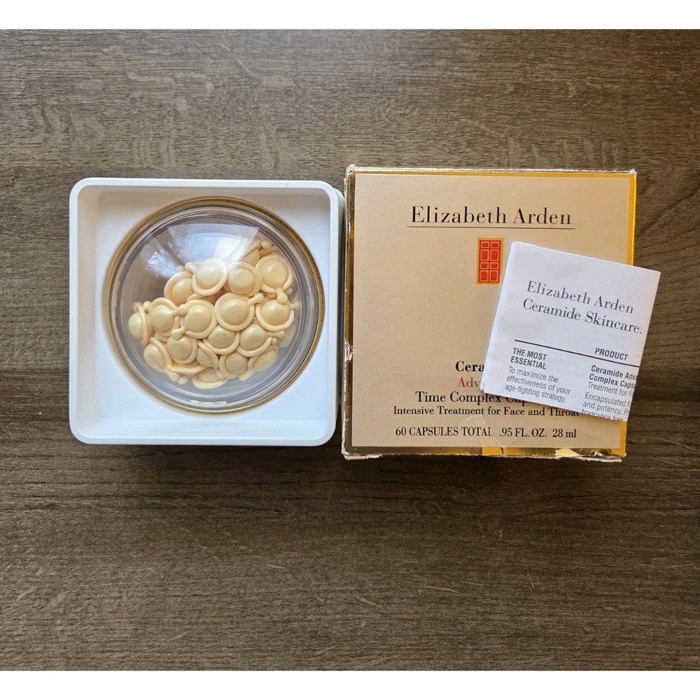 New Elizabeth Arden Ceramide Advanced Time Complex Capsules‎ 60 Total